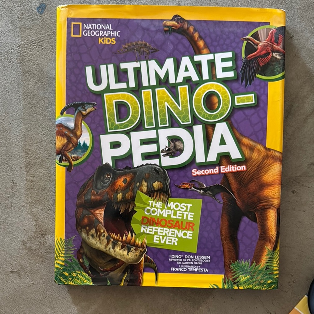 National Geographic Yellow and Purple Reptile Guide